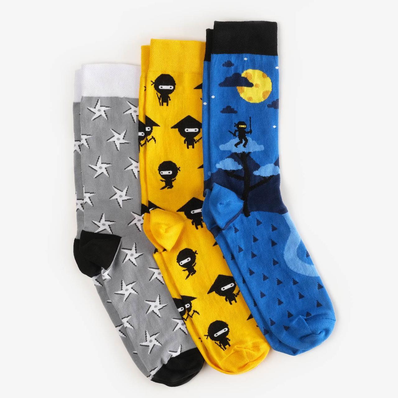 Шкарпетки Dodo Socks набір Ninja 42-43, 3 шт