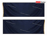 COMFORT — Комплект нічних штор у кабіну вантажного автомобіля, 2 штори 85×250 см, Blue