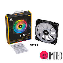Вентилятор Corsair LL120 RGB Static Pressure (CO-9050071-WW)