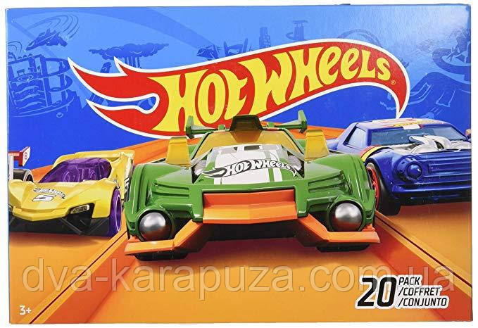 Великий подарунковий набір 20 машин Hot Wheels 20 Car Gift Pack! Оригінал!, фото 1
