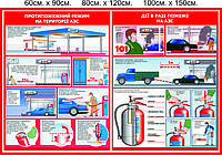 Стенд "Пожежна безпека на АЗС"