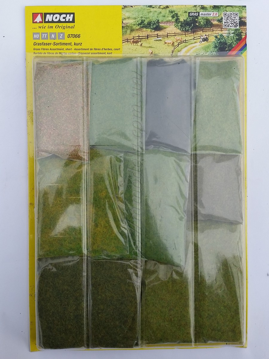 МЕГА Набор для декора ландшафта 9 комплект травы для флока для масштаба H0, TT, N /NOCH 07066 - фото 3 - id-p1035413210