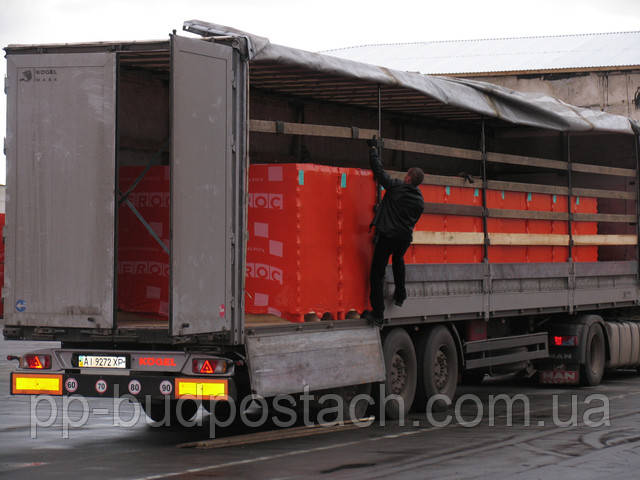 Фото погрузки газоблока Аерок Фото погрузки газоблока Аерок