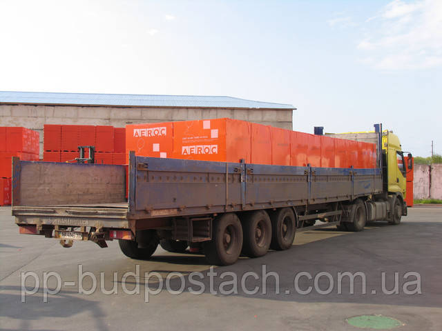 Фото погрузки газоблока Аерок Фото погрузки газоблока Аерок