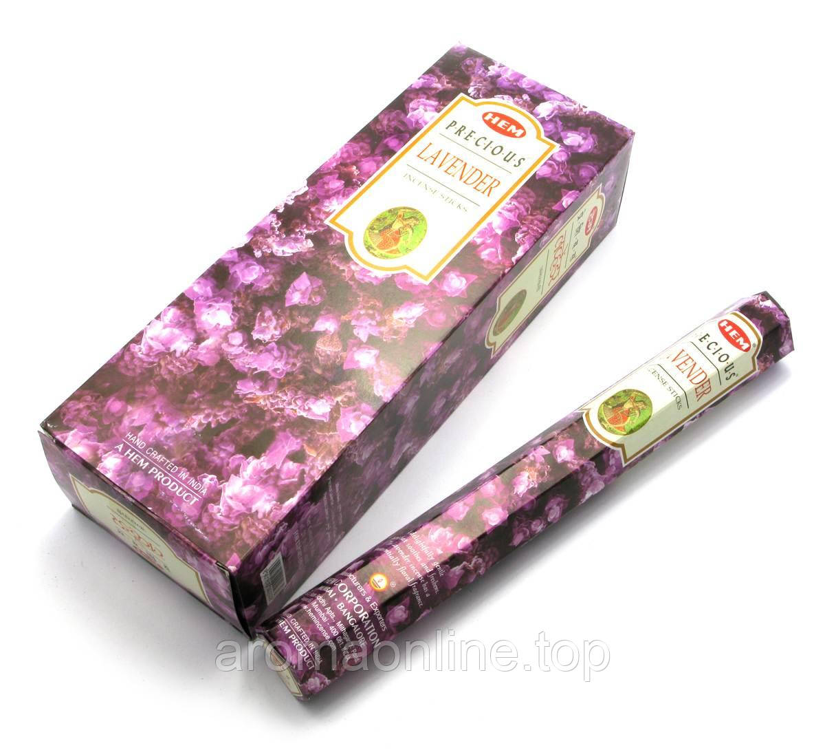 Пахощі аромапалочки Precious Lavender, Дорогоцінна Лаванда, Hem, фото 1