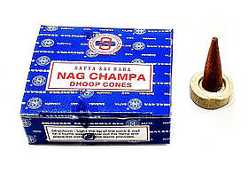 Nagchampa Dhoop Cones (Нагчампа)(Satya) конуси