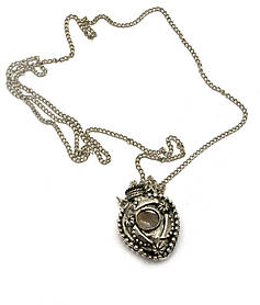 Аромакулон бронзовий із камінням (4х2,5х1,5 см)