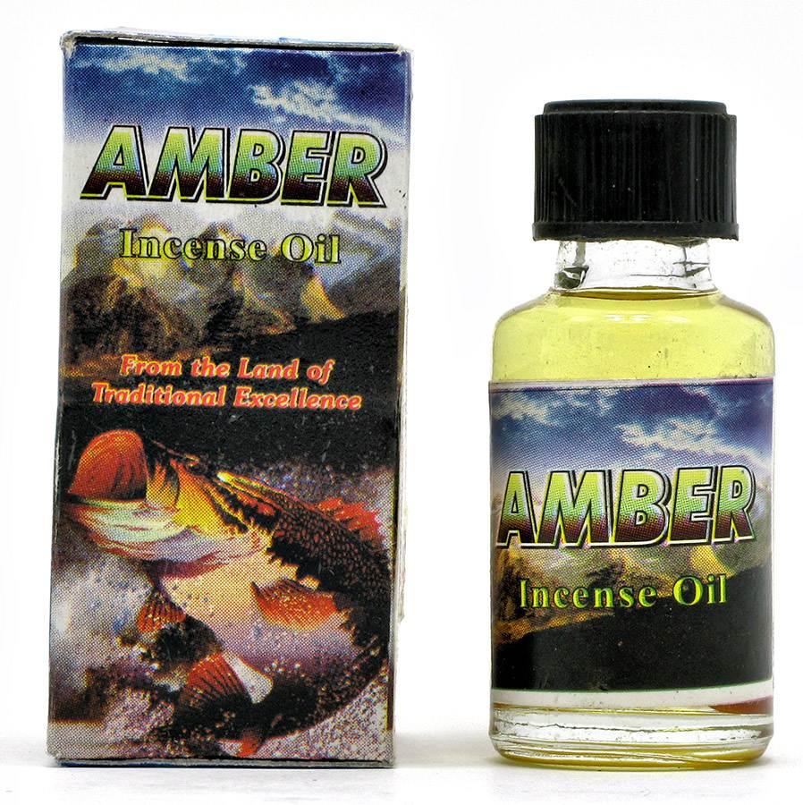Ароматичне масло "Amber" (8 мл)(Індія) ЗП-20492