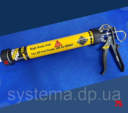 Пистолет для герметиков Сика, 600 мл - Sika EB Tecnic 600ml Foil Applicator Gun PC, фото 1