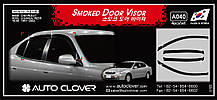 Дефлектори вікон (вітровики) Daewoo Leganza 1997-2008 (Autoclover/Південна Корея)