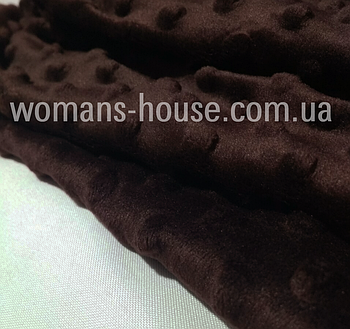 Плюш Мінки Коричневий пупиришки