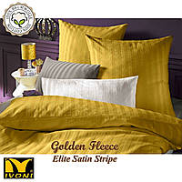 Комплекты постельного белья Коллекции "Elite Satin Stripe 8х8 mm Golden Fleece". Страйп-Сатин. Хлопок 100%.