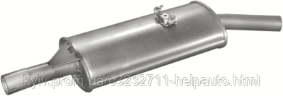 Глушник для VW Passat 1.8 kat.80-88 / Santana 81-86, фото 1