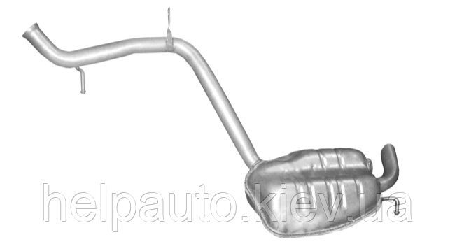 Глушник для Mercedes E400-W211/E420-W211, фото 1