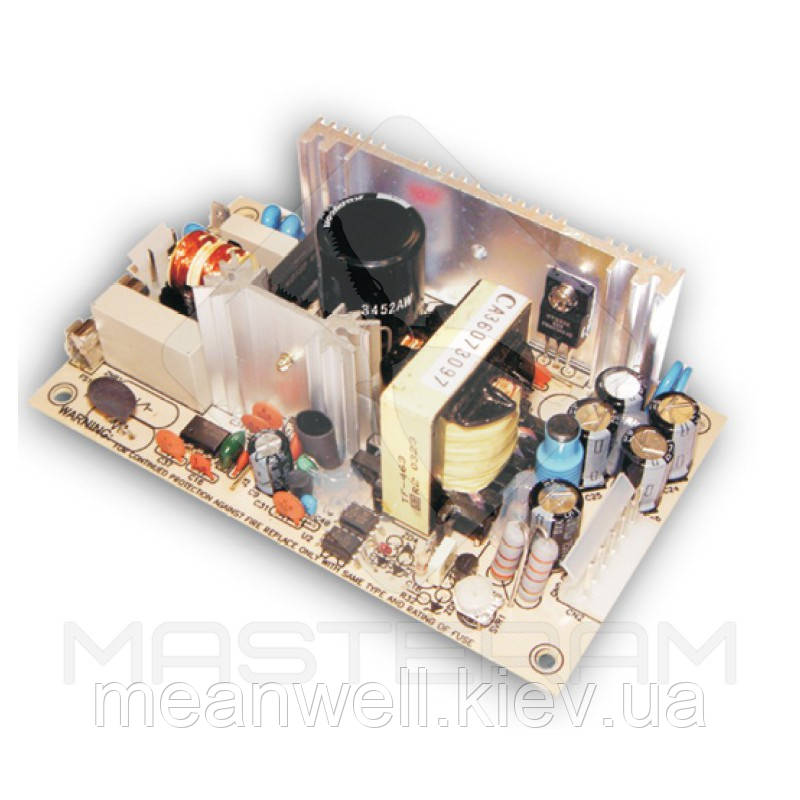 PD-45A Блок живлення Mean Well Відкритого типу 40 Вт, 5 В/3.2 А, 12 В/2 А (AC/DC Перетворювач), фото 1