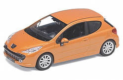 Машина Welly Peugeot 207 металева (22492W)