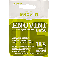 Сухі винні дріжджі Enovini Baya універсальні Browin (400360 )