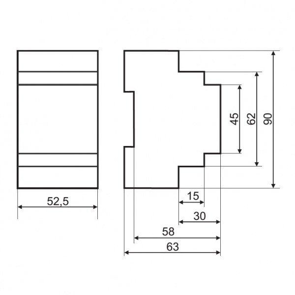 Регулятор температуры CRT-06 -100- +400*С 3S без зонда F&F - фото 2 - id-p1035652224