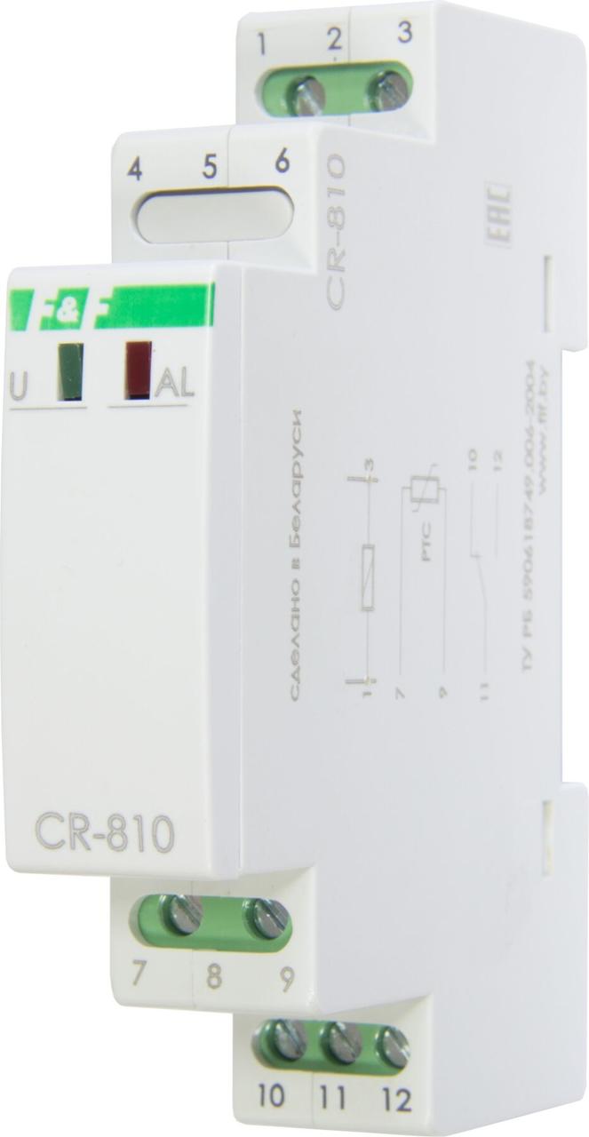 Термореле захист двигуна від перегріву CR-810DUO 220В 16А 1S F&F