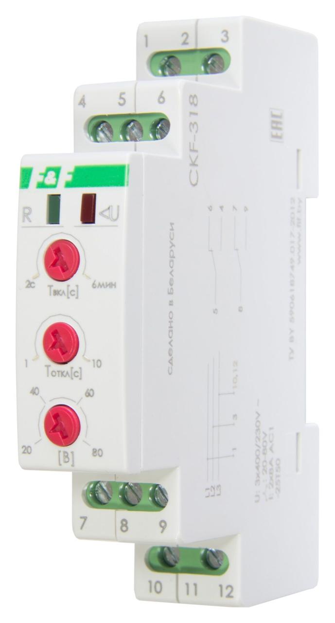 Реле фаз CKF-318 10А 380В F&F, фото 1