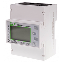 Счетчик электроенергии 3-фазный LЕ-03МQ с MODBUS RTU, 100(5)А с анализатором