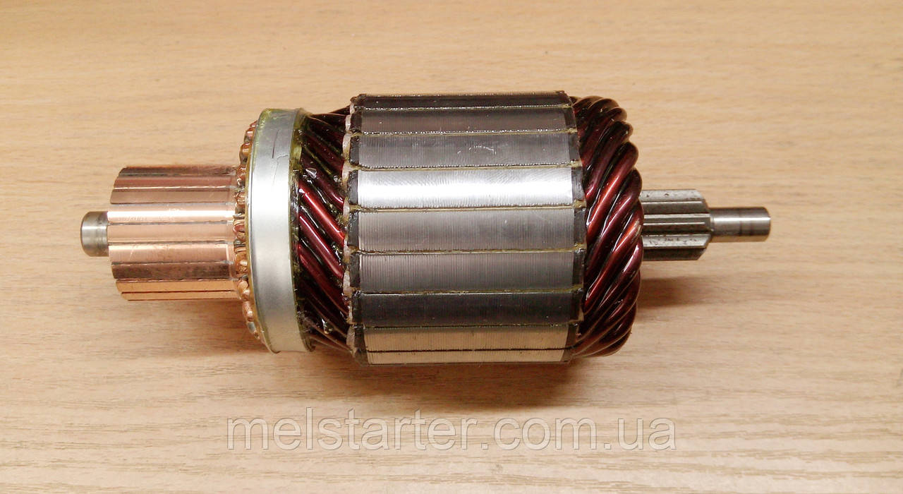 Якір стартера МТЗ 12В 4кВт AZE-4183, AZE-4172, Perkens 2873K625 16.907.753 (Beand)