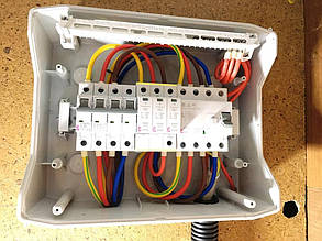 Шкаф защиты по АС току (в открытом виде).