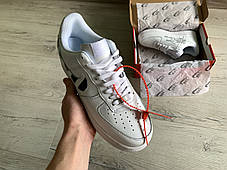 Чоловічі кросівки Nike Air Force 1 White x Off-White, фото 4