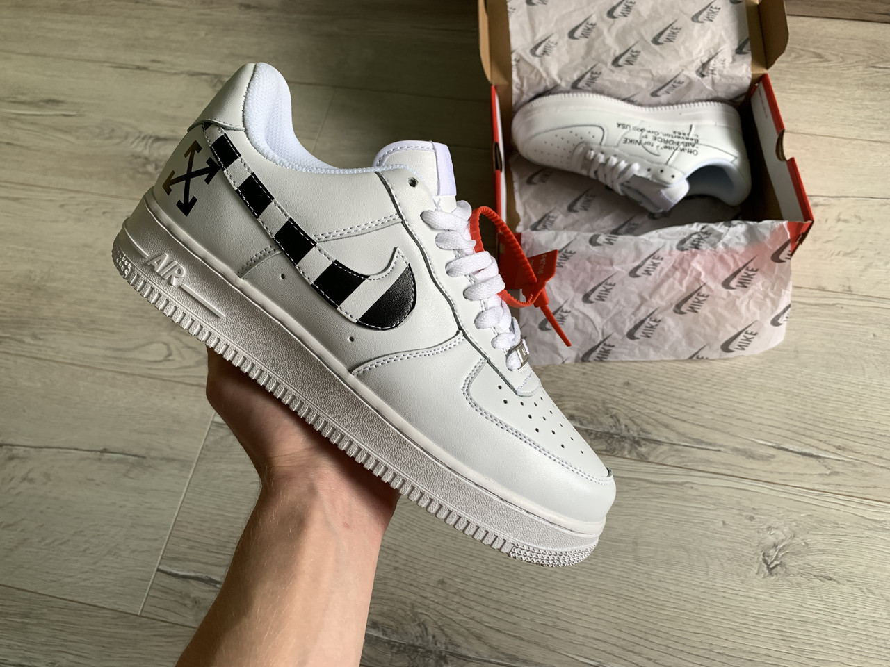 Чоловічі кросівки Nike Air Force 1 White x Off-White
