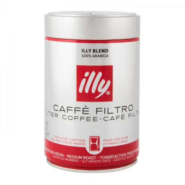 Кава мелена illy Espresso Filtro 250 р. ж/б Італія