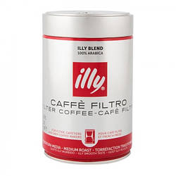 Кава мелена illy Espresso Filtro 250 р. ж/б Італія