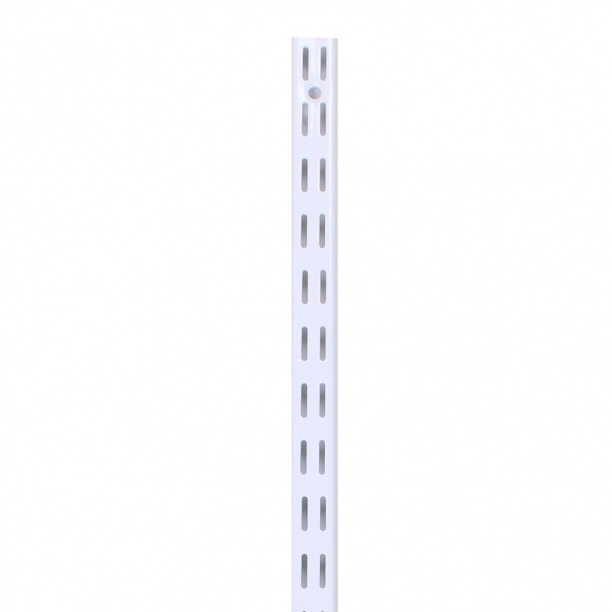 Стеновая стойка двухпазная Larvij 1500мм Белый (L9015WH)