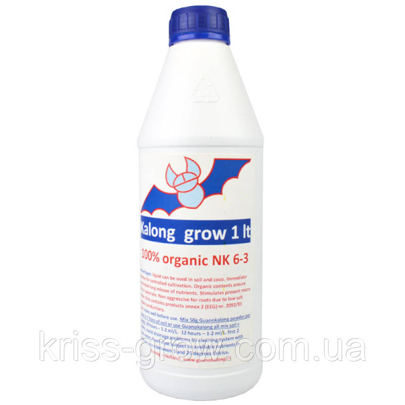 Органічне добриво Guanokalong Grow Organic Liquid 1L