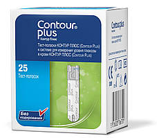 Тест-смужки Contour Plus 25 шт.