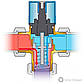 Клапан термозмішувальний Flamco Mix 35-70 FS BFP, Ду 15 мм, 3/4" НР, обр. клап Flamco (Нідерланди), фото 4