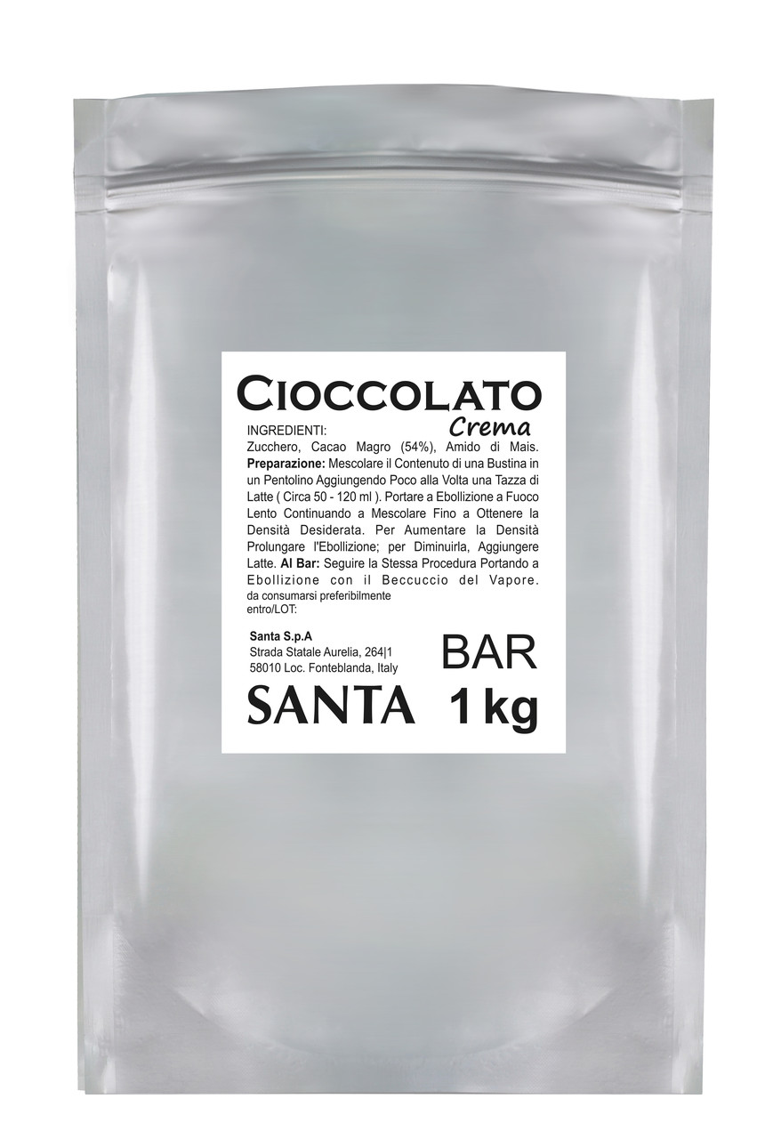 Гарячий шоколад Santa Crema (Cioccolato Crema) 1 кг Італія