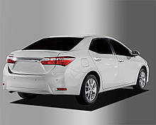Хром накладки на ручки Toyota Corolla 2014- (Autoclover B853)