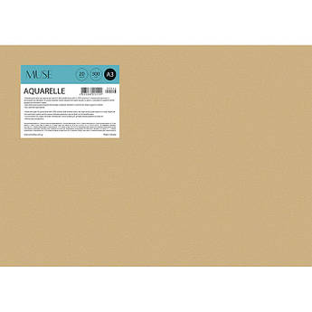 Папір для акварелі "Muse" А3+ 300 г/м2, 20 аркушів PD-A3-044