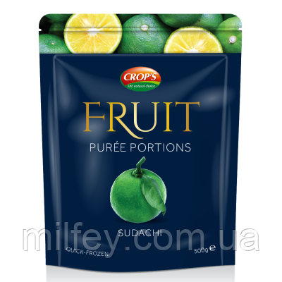 Пюре Судачі заморожене в кубиках Crops 500 г, фото 1