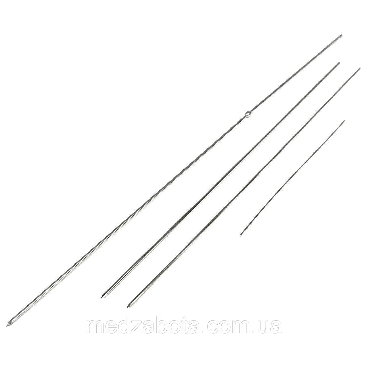 Спиця для скелетного витягування перо 1,2мм*310мм Кіршнера, фото 1