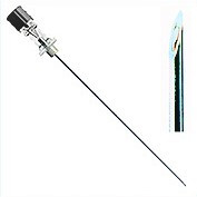 Голка спінальна G22 чорна, тип Quincke, фото 1