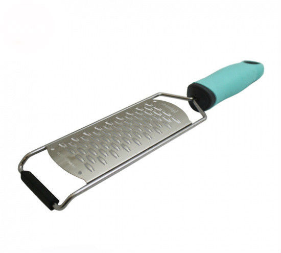 Плоска терка 32х7см з нержавіючої сталі на ручці 4-виду лез Fissman, фото 1