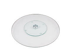 Підставка скляна для торта 32 см