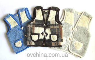 Дитячий одяг з овчини