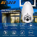 Besder BES-P10 поворотна погодозахисна IP Wi-Fi камера.1080P. Onvif. iCSee., фото 4