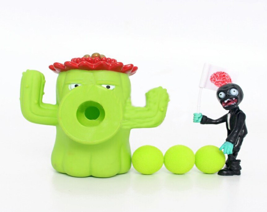 Іграшка Зомбі та Кактус Рослини проти зомбі Ігровий Набір Plants vs Zombies (00228)