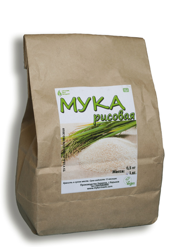 Купить Мука рисовая, 1 кг., цена 38 ₴ — Prom.ua (ID#113654034)