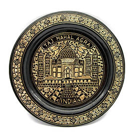 Тарілка бронзова настінна (20 см)(Wall Plate BD 8")