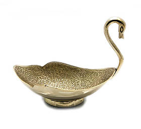 Менажниця "Лебідь" бронза (17х14,5х10,3 см)