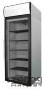 Холодильный шкаф-витрина со стеклянной дверью ШХ-0,5 ДС нержPOLAIR (Полаир)